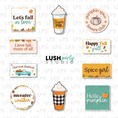 Load image into Gallery viewer, autumn fall photo booth prop signs
