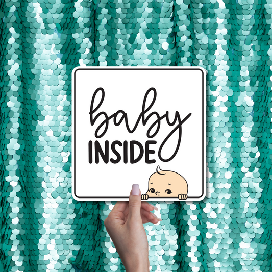 baby gender reveal shower photo booth props