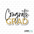 Load image into Gallery viewer, Congrats Grad Photo Booth Prop Word Sign
