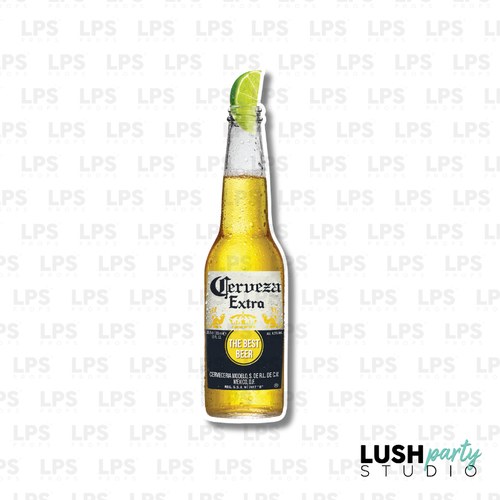 corona cerveza photo booth prop