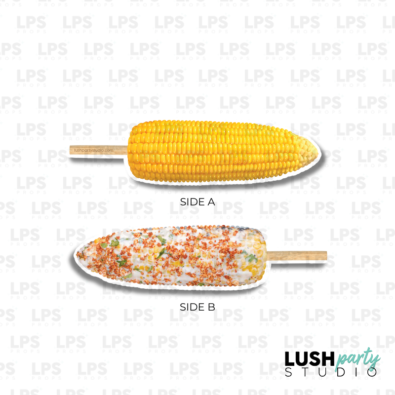 Elote Corn photo booth prop