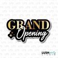 Load image into Gallery viewer, grand opening business photo booth prop word sign
