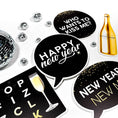 Load image into Gallery viewer, New Year Photo Booth Word Prop Signs
