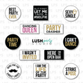 Load image into Gallery viewer, Fun Party Photo Booth Word Prop Signs
