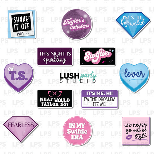 taylor swift swiftie photo booth prop signs