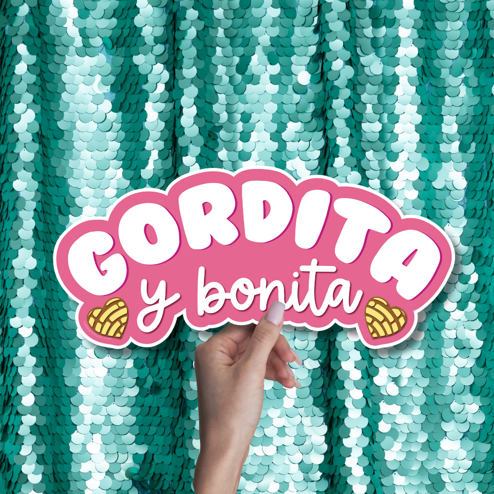 gordita photo booth prop word sign