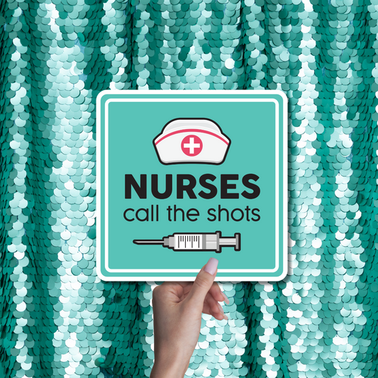 healthcare nurse nursing doctor photo booth prop signs